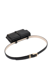 Manos libres en cuero para dama negro REF T2903