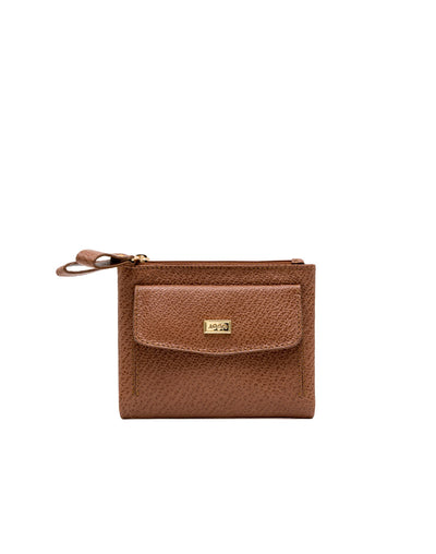 Billetera de cuero  TDJ073 – Josh - Color Miel