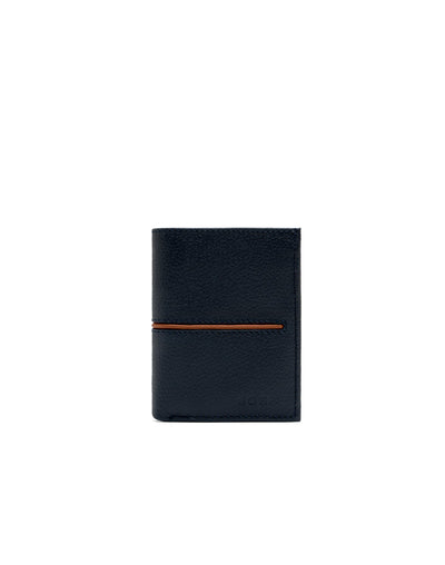 Billetera de cuero  THJ083 – Josh - Color Azul