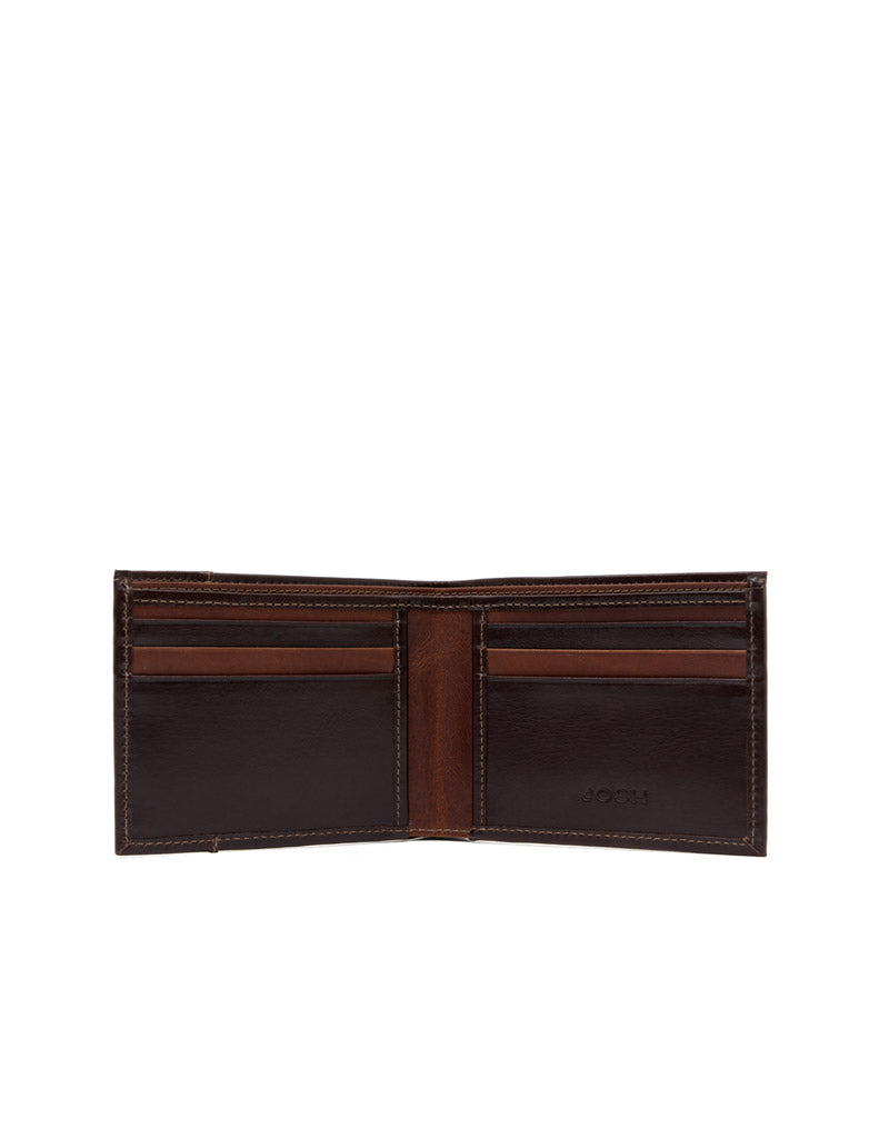 Billetera en cuero con grabado para hombre REF THJ098