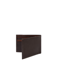 Billetera en cuero con grabado para hombre REF THJ098