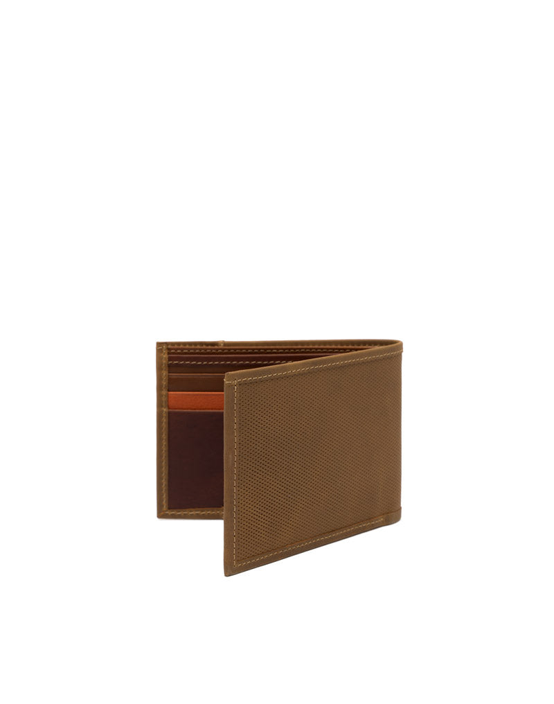 Billetera en cuero con grabado para hombre REF THJ098