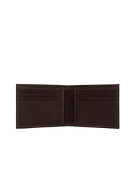 Billetera en cuero para hombre color café