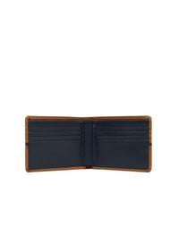 Billetera en cuero para hombre color miel