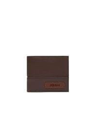 Billetera en cuero para hombre  color café