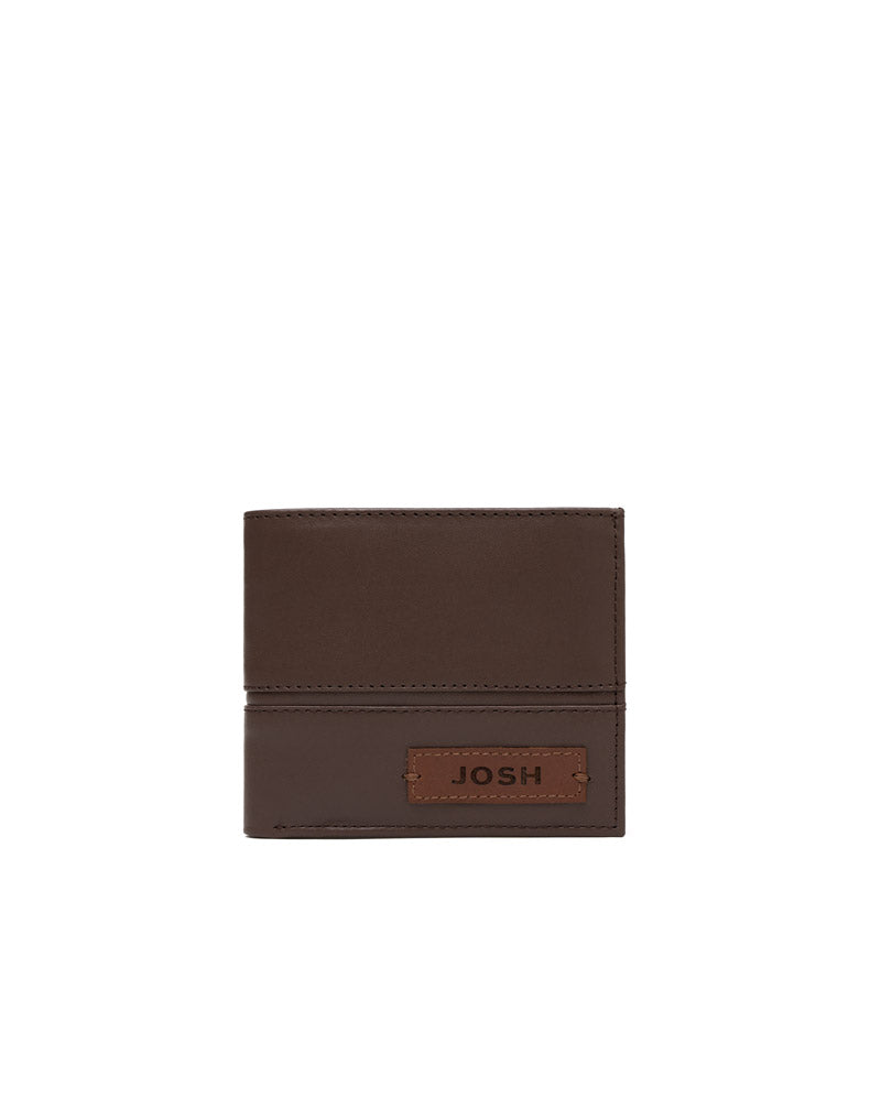 Billetera en cuero para hombre  color café