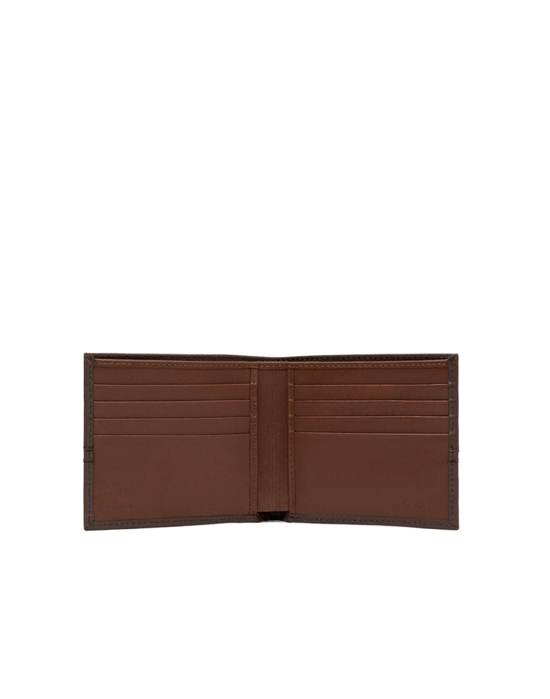 Billetera en cuero para hombre  color café