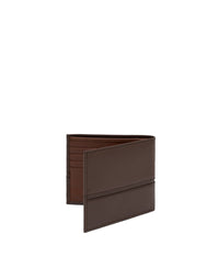Billetera en cuero para hombre  color café