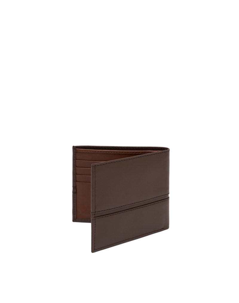 Billetera en cuero para hombre  color café