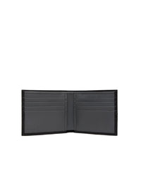 Billetera en cuero para hombre color negro