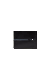 Billetera en cuero suave para hombre REF color negro