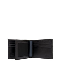 Billetera en cuero suave para hombre REF color negro