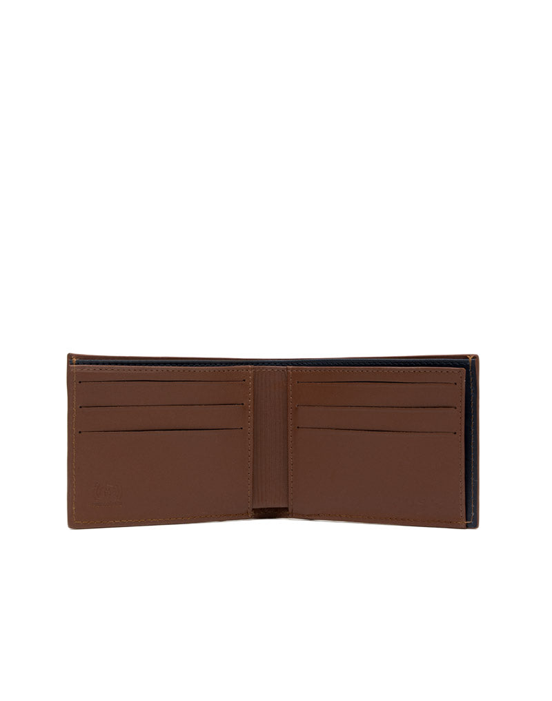 Billetera en cuero para hombre color miel