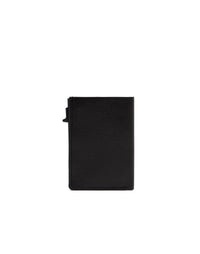 Billetera en cuero suave para hombre color negro