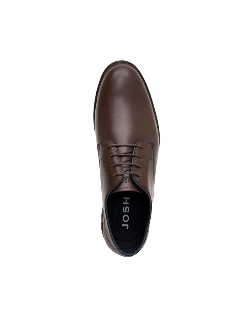 Zapato casual para hombre en cuero color avellana