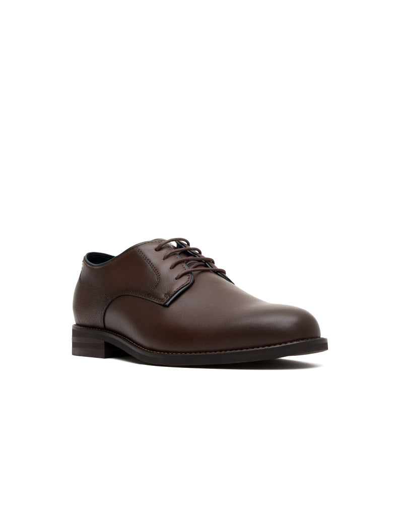 Zapato casual para hombre en cuero color avellana