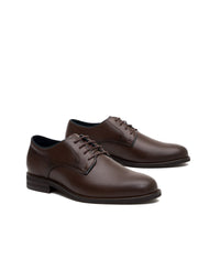 Zapato casual para hombre en cuero color avellana