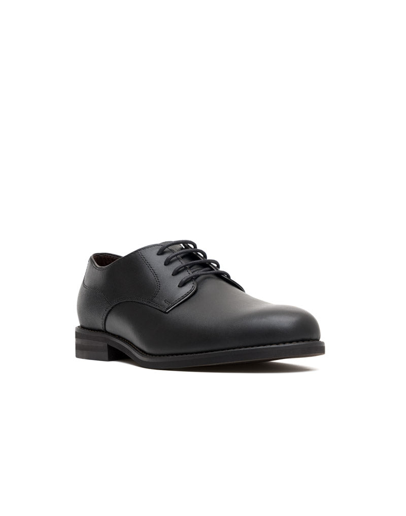 Zapato casual para hombre en cuero color negro